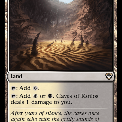 Caves of Koilos [Outlaws of Thunder Junction Commander]