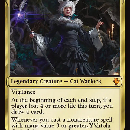 Y'shtola, Night's Blessed (Surge Foil) [Commander: FINAL FANTASY]