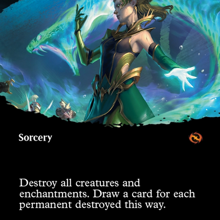 Death Begets Life (Borderless) [Tarkir: Dragonstorm] Foil