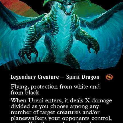 Ureni, the Song Unending (Borderless) [Tarkir: Dragonstorm] Foil