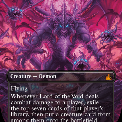 Lord of the Void (Borderless) [Ravnica Remastered]