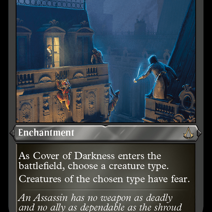 Cover of Darkness [Assassin's Creed] Etched Foil