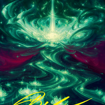Genesis Wave // Genesis Wave (Borderless) [Foundations Art Series]
