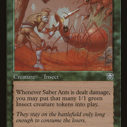 Saber Ants [Mercadian Masques]
