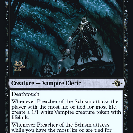 Preacher of the Schism [The Lost Caverns of Ixalan Promos] Prerelease Foil