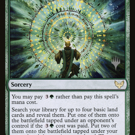 Verdant Mastery [Strixhaven: School of Mages Promos]