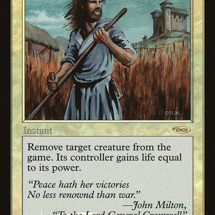 Swords to Plowshares [Friday Night Magic 2001] Foil