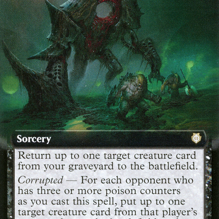 Geth's Summons (Extended Art) [Phyrexia: All Will Be One Commander]