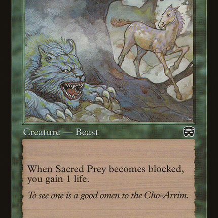 Sacred Prey [Mercadian Masques]