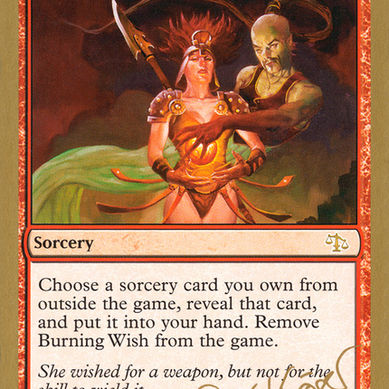 Burning Wish [World Championship Decks 2003]