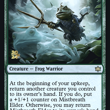 Mistbreath Elder [Bloomburrow Promos] Prerelease Foil