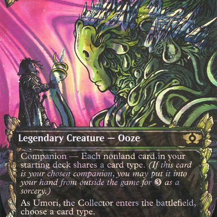 Umori, the Collector (Showcase) (Borderless) [Multiverse Legends] Halo Foil