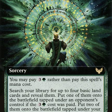 Verdant Mastery (Extended Art) [Strixhaven: School of Mages]
