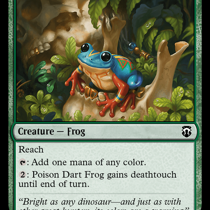 Poison Dart Frog [Modern Horizons 3 Commander] Foil