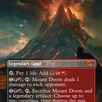 Mount Doom (Borderless) [The Lord of the Rings: Tales of Middle-earth]