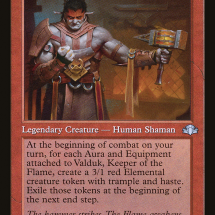 Valduk, Keeper of the Flame (Retro) [Dominaria Remastered]