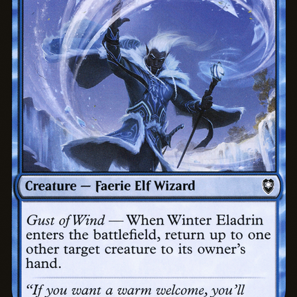 Winter Eladrin [Commander Legends: Battle for Baldur's Gate]
