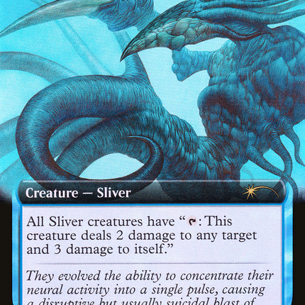 Psionic Sliver (Extended Art) [Secret Lair Drop] Foil