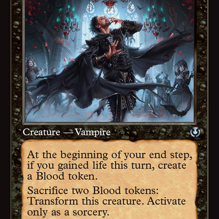 Restless Bloodseeker // Bloodsoaked Reveler (Retro Frame) [Innistrad Remastered] Foil