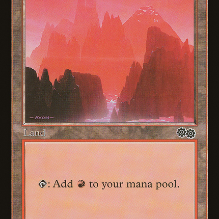 Mountain (343) [Urza's Saga]