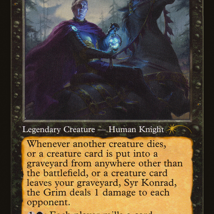 Syr Konrad, the Grim (Retro) [Wizards Play Network 2023]