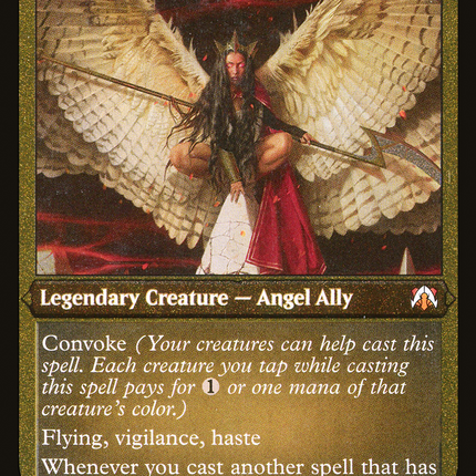 Kasla, the Broken Halo [March of the Machine Commander] Etched Foil