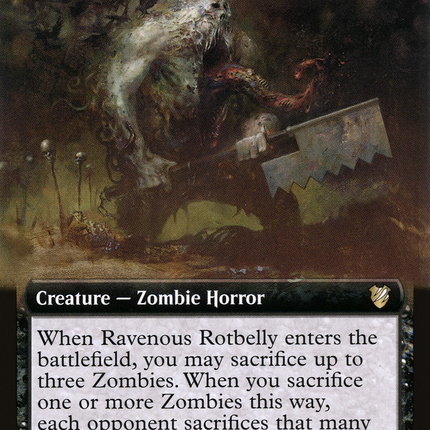 Ravenous Rotbelly (Extended Art) [Midnight Hunt Commander]