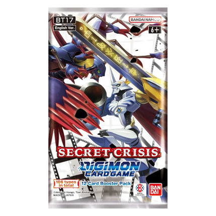 Digimon - Secret Crisis (BT17) Booster Pack