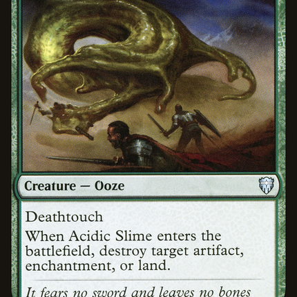 Acidic Slime [Commander Legends]