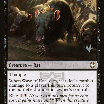 Wave of Rats [New Capenna Commander Promos] Foil