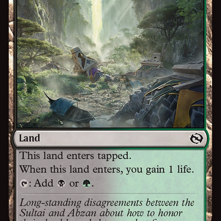 Jungle Hollow [Tarkir: Dragonstorm] Foil
