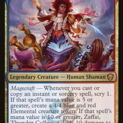 Zaffai, Thunder Conductor [Commander 2021] Foil
