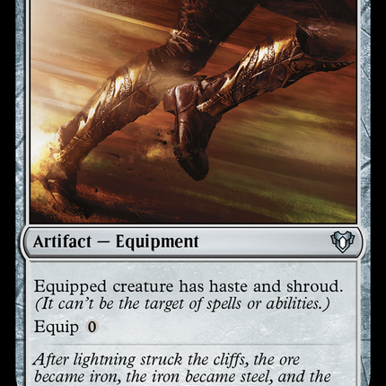 Lightning Greaves (CMM) [The List Reprints]