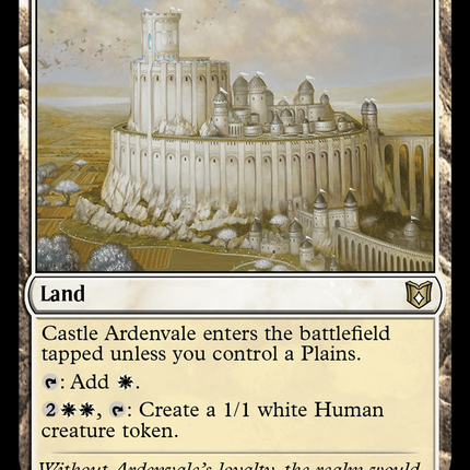 Castle Ardenvale [Wilds of Eldraine Commander]