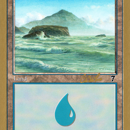 Island (CR333) [World Championship Decks 2002]