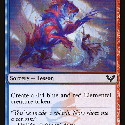 Elemental Summoning (lesson) [Strixhaven: School of Mages]