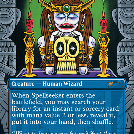 Spellseeker (Borderless) [Secret Lair Drop]