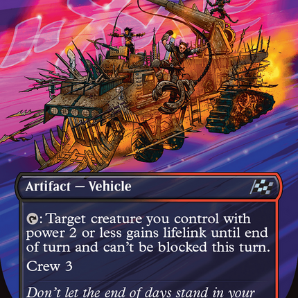Apocalypse Runner (Borderless) [Aetherdrift] Foil