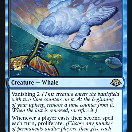 Dreamtide Whale [Modern Horizons 3 Promos] Prerelease Foil