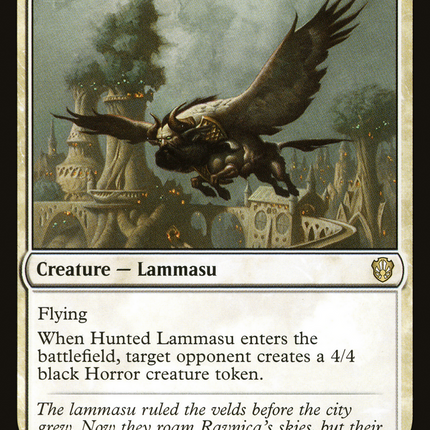 Hunted Lammasu [Commander 2021]