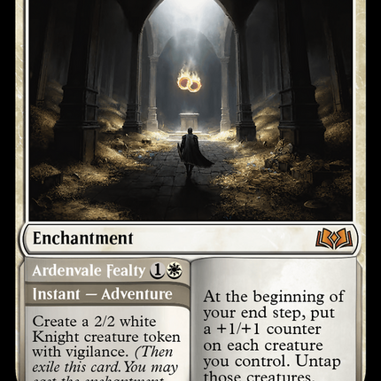 Virtue of Loyalty // Ardenvale Fealty [Wilds of Eldraine]