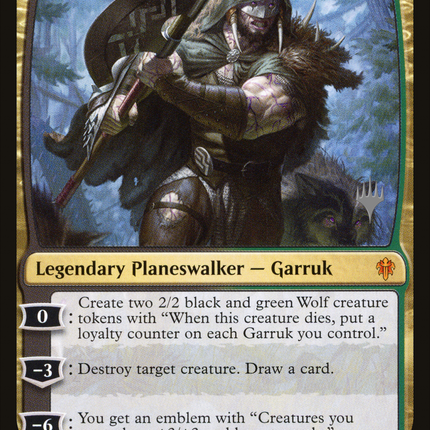 Garruk, Cursed Huntsman [Throne of Eldraine Promos]