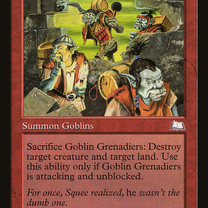 Goblin Grenadiers (Retro) [The List]