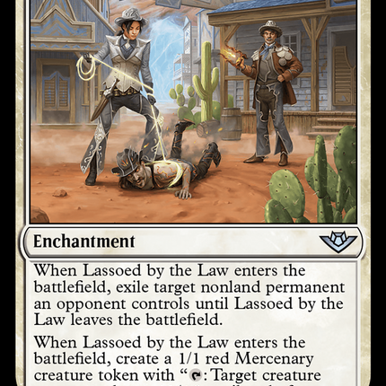 Lassoed by the Law [Outlaws of Thunder Junction] Foil