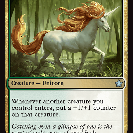 Good-Fortune Unicorn [Foundations] Foil
