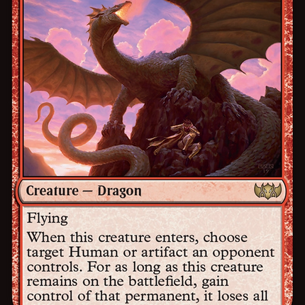 Opportunistic Dragon [Commander: Tarkir: Dragonstorm]