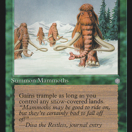 Woolly Mammoths [Ice Age]