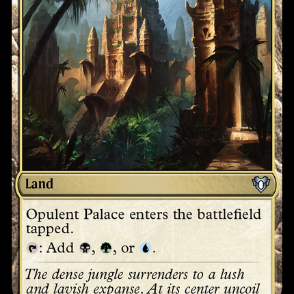 Opulent Palace [Commander Masters]