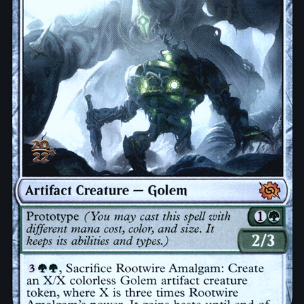 Rootwire Amalgam [The Brothers' War Promos] Prerelease Foil