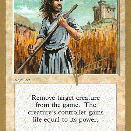 Swords to Plowshares [Pro Tour Collector Set]